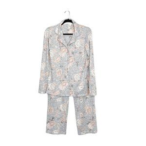 Jessica Simpson Floral Pajama Set Women's Size S